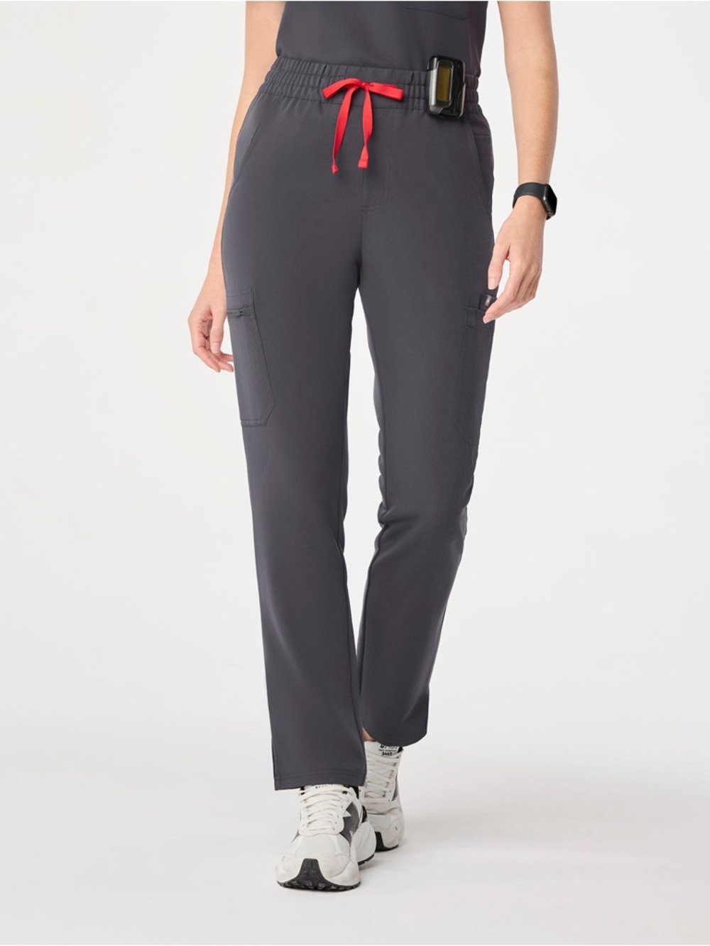 FIGS CHARCOAL DOWA SCRUB PANTS